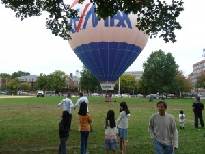 RE/MAX Balloon on Cambridge COmmon